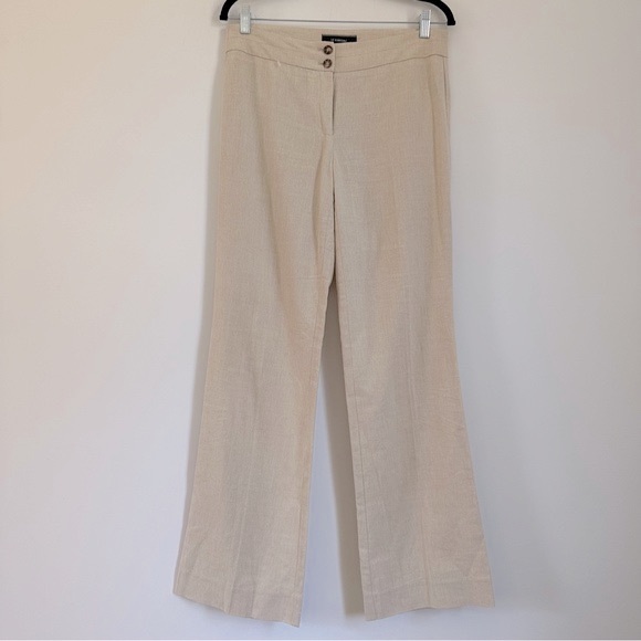 LE CHATEAU Linen Blend Wide Leg Trousers - Picture 6 of 16
